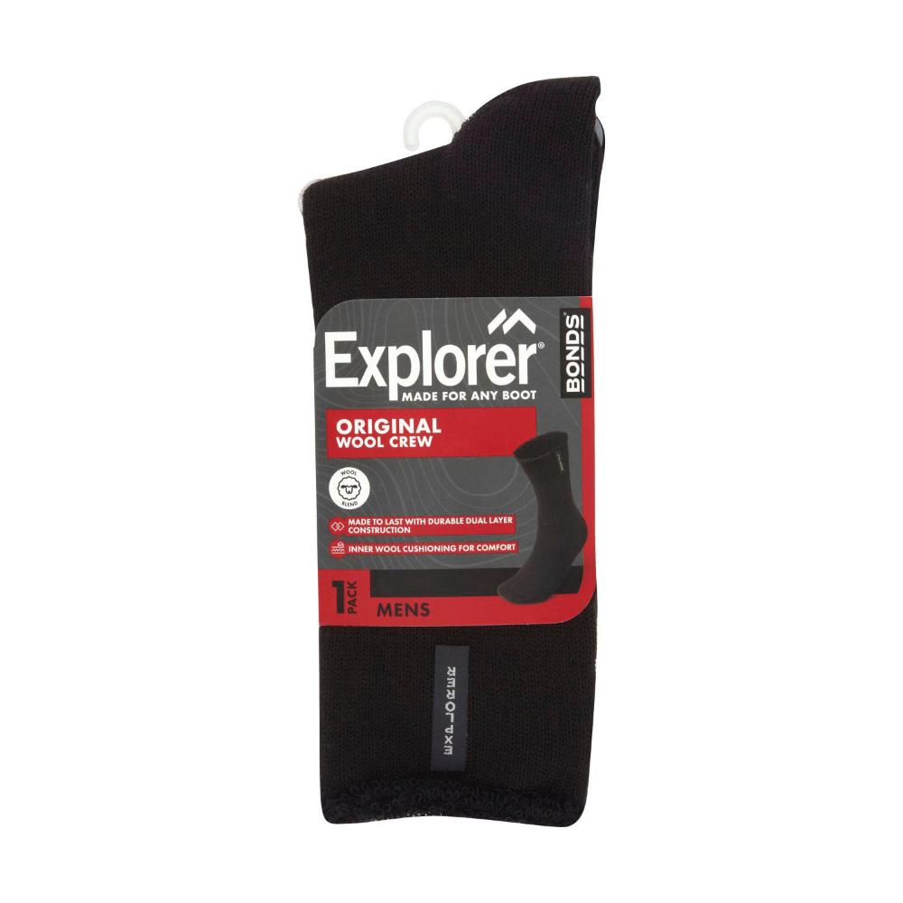 Explorer Mens Original Wool Crew 6-10 - 1 Pack