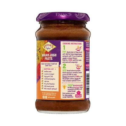 Patak's Rogan Josh Curry Paste Medium - 283g