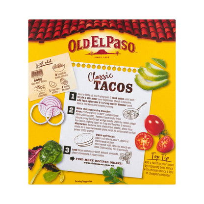 Old El Paso Mexican Style Hard N Soft Taco Kit - 350g