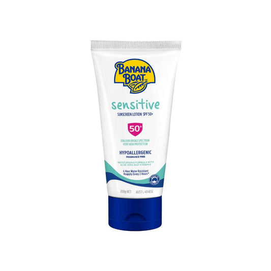 Banana Boat SPF 50+ Sunscreen Sensitive - 200g