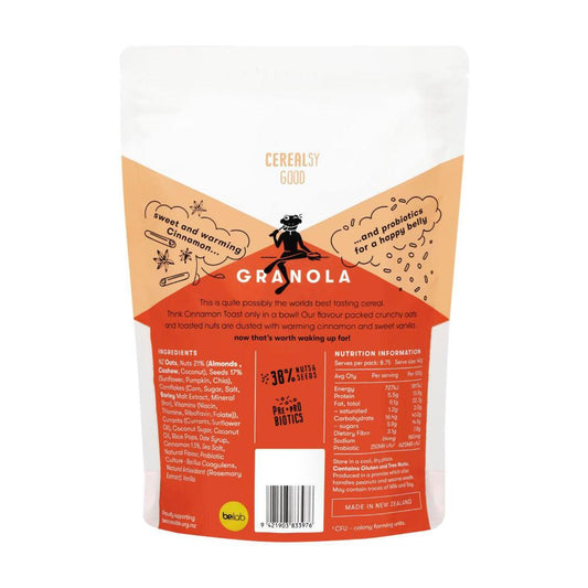 Blue Frog Probiotic Granola Triple Nut Crunch - 350g