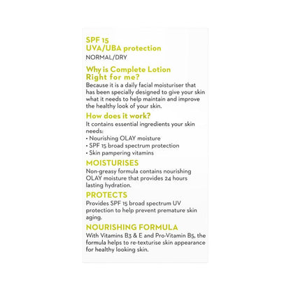Olay Complete Lotion Uv Normal/dry - 150mL
