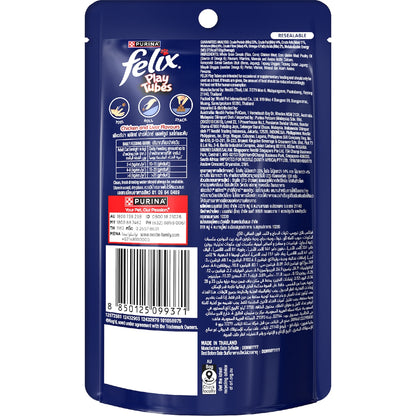Felix Play Tubes Cat Treats Chicken & Liver 50g