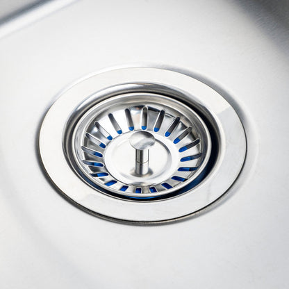 EnduraSeal 80mm Stainless Steel Sink Strainer - Durable - Easy Clean