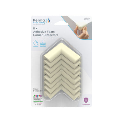Perma Child Safety Foam Corner Protectors - 8 Pack