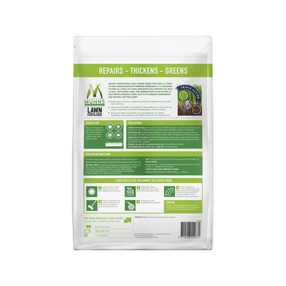Munns Professional Golf Course Green Fertiliser - 5kg