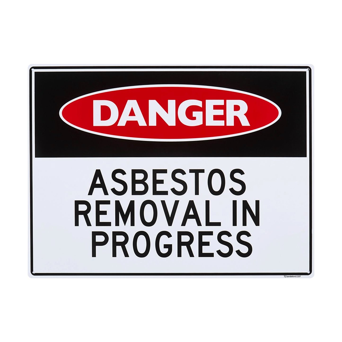 Sandleford Asbestos Removal Sign - 450 x 600mm