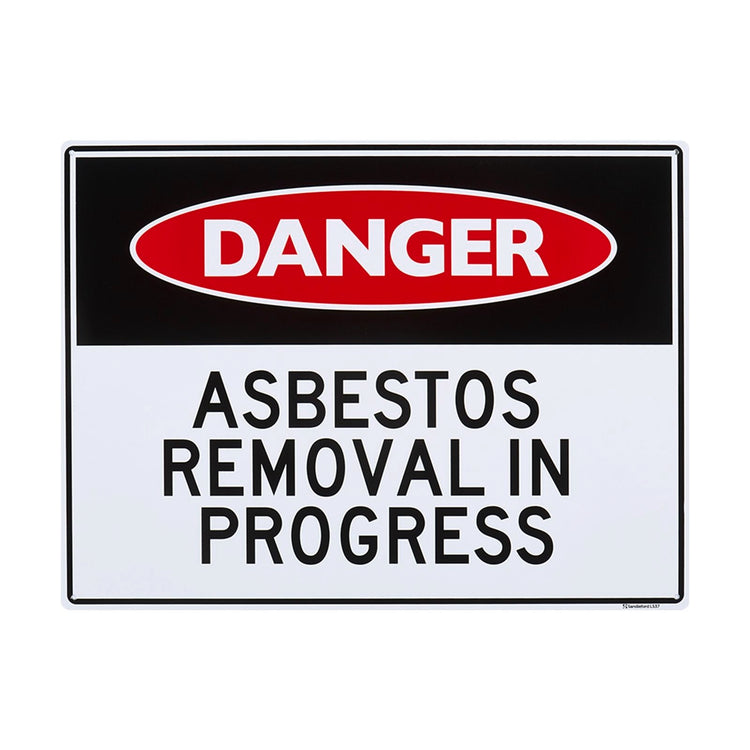 Sandleford Asbestos Removal Sign - 450 x 600mm