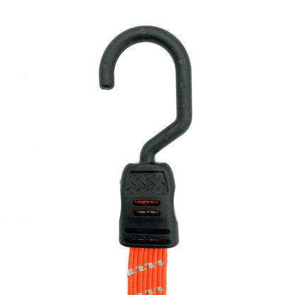 GRUNT Reflecta Flat Bungee Strap - 80cm - Rubber - Reflective