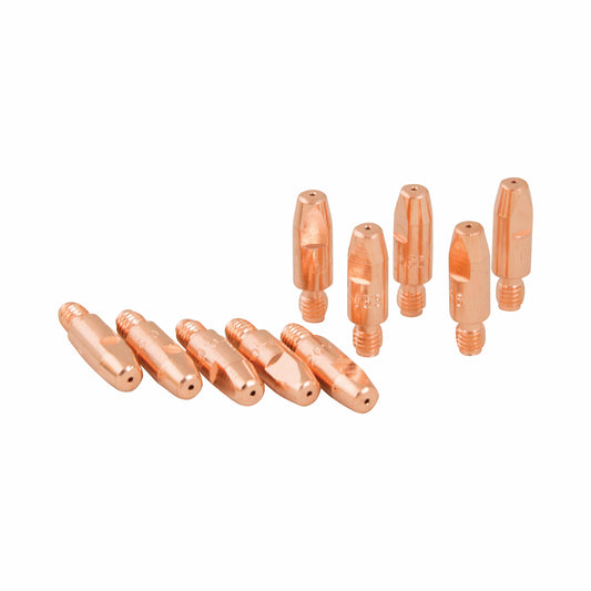 Bossweld Binzel Style M6 Heavy Duty Contact Tip - 0.8mm - 10 Pack