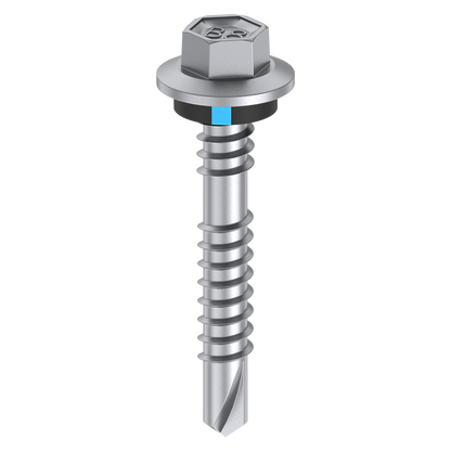 Bremick Hex Roofing Screw - 12g x 39mm - B8 - 100 Pack