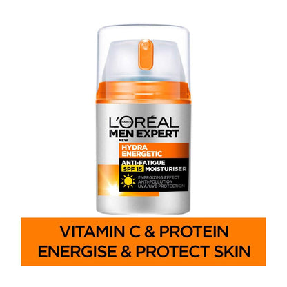 L'Oreal Energetic Moisturiser SPF - 50mL