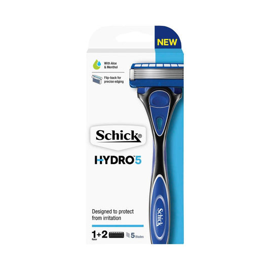 Schick Hydro 5 Razor With 2 Blades Kit - 1 Each