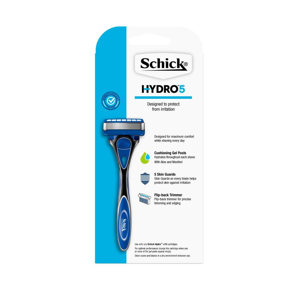 Schick Hydro 5 Razor With 2 Blades Kit - 1 Each