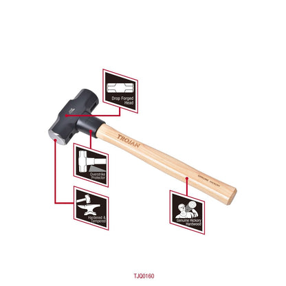 Trojan Timber Sledge Hammer - 4lb - 2.25kg