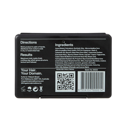 Kings Domain Melbourne Hair Crafting ay - 85g