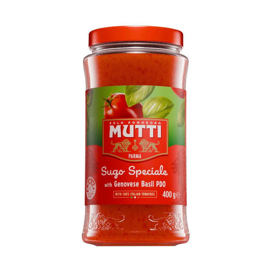 Mutti Sugo Speciale Genovese Basil - 400g