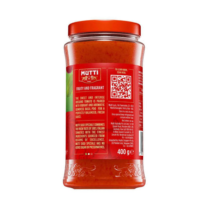 Mutti Sugo Speciale Genovese Basil - 400g