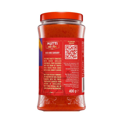 Mutti Sugo Speciale Grilled Vegetables - 400g