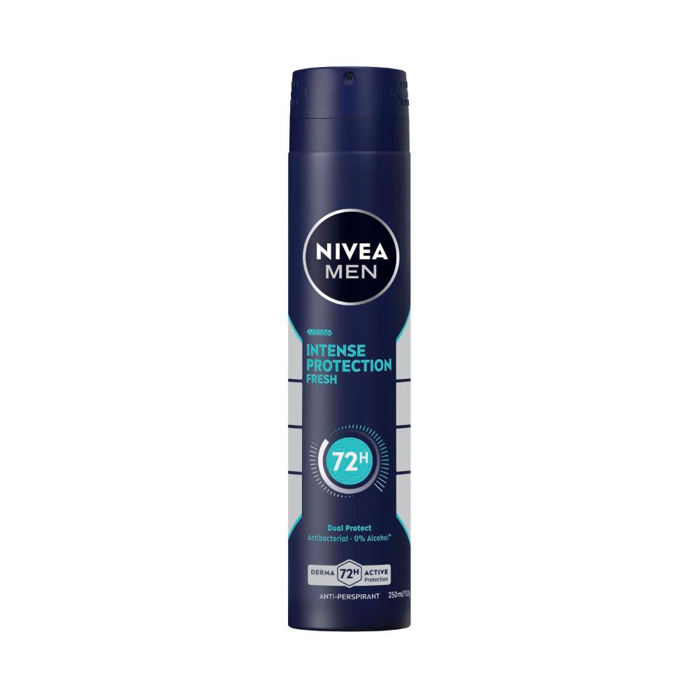 Nivea Men Aerosol Deodorant Intense Protection Fresh - 250mL