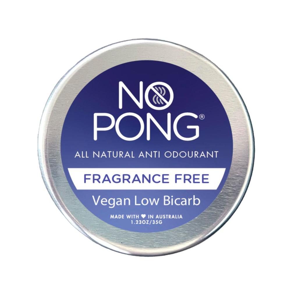 No Pong Deodorant All Natural Cream Vegan - 35g