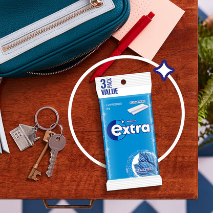 Extra Peppermint Sugar Free Chewing Gum 81g
