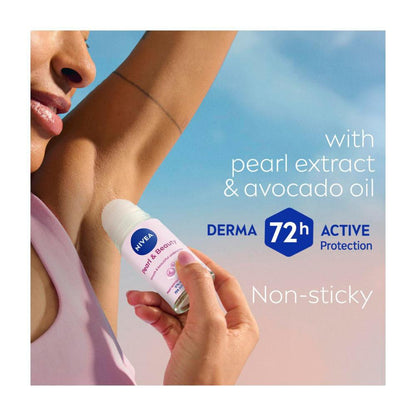 Nivea Deo Roll On Female Pearl And Beauty - 50mL