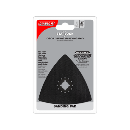 Diablo Starlock Multi Tool Sanding Pad - 93 x 93mm