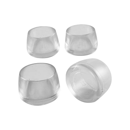Surface Gard Clear Round Chair Tip - 22mm - 4 Pack