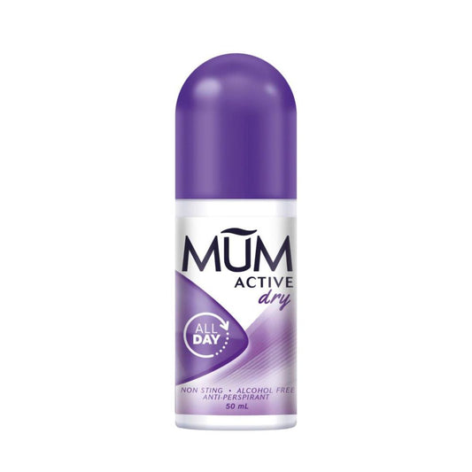 Mum Dry Anti-perspirant Active All Day Roll On Deodorant - 50mL
