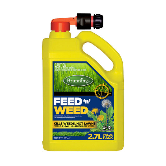 Brunnings Feed 'n' Weed - 2.7L