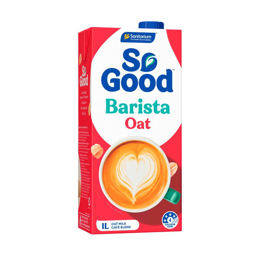 Sanitarium So Good Barista Oat Uht Milk - 1L