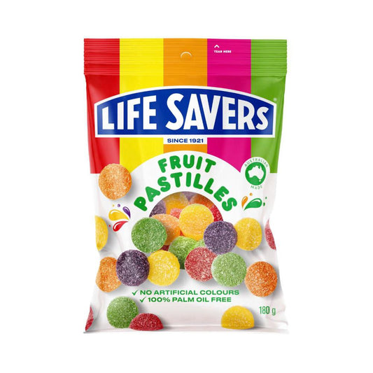 Life Savers Bag Fruit Pastilles - 180g