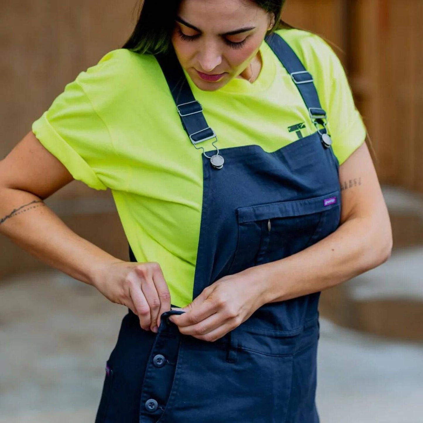 Green Hip All Women Overalls - Blue - Size 6