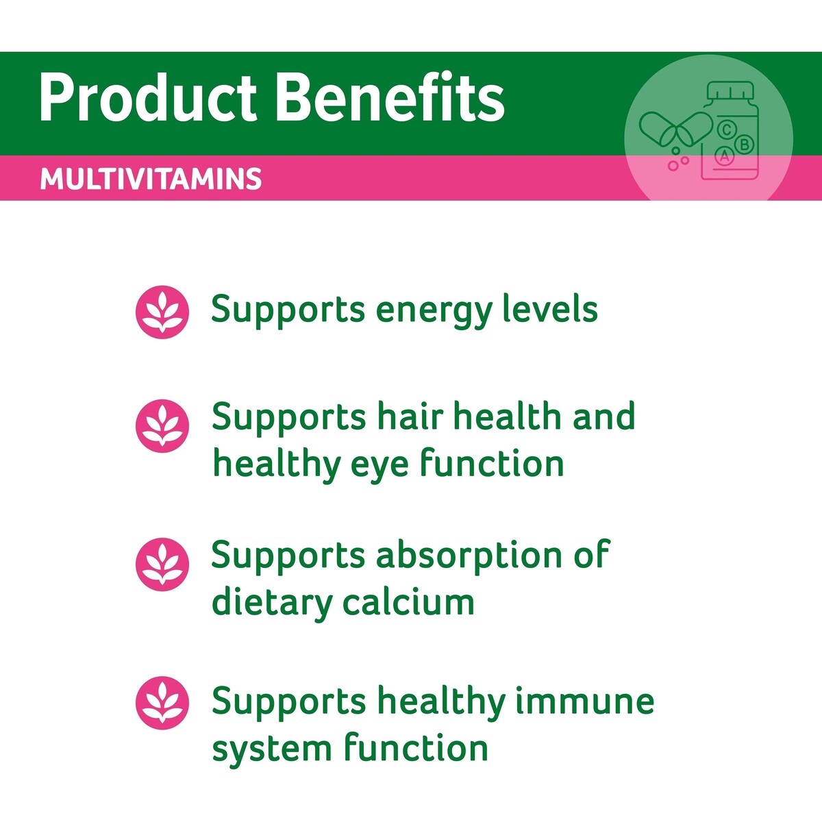 Cenovis Women's Multivitamin Capsules Multi Vitamin For Energy 50 Pack