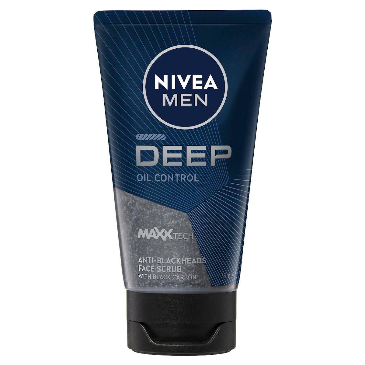 Nivea Men Deep Anti Blackhead Face Scrub With Charcoal 75mL