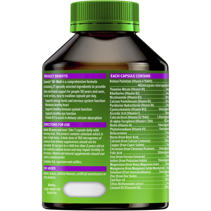 Cenovis 50+ Multivitamin Capsules Multi Vitamin For Energy 100 pack