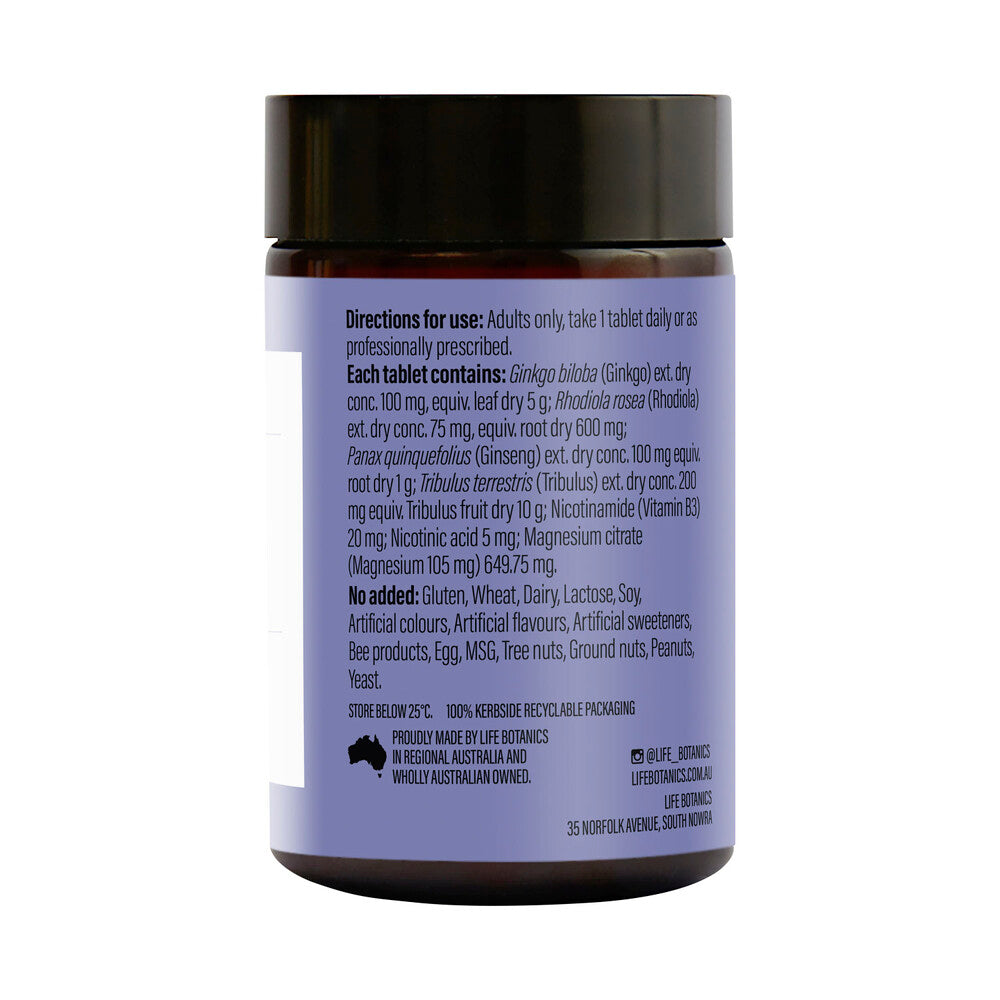 Life Botanics Libido + Energy - 60 pack