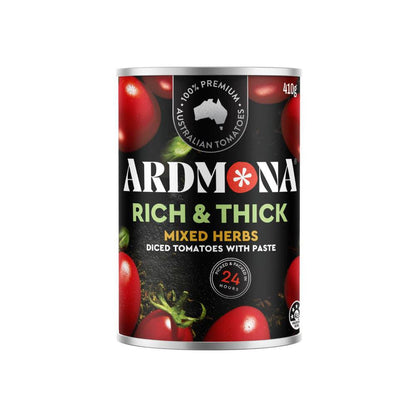 Ardmona Rich & Thick Tomatoes With Herbs - 410g