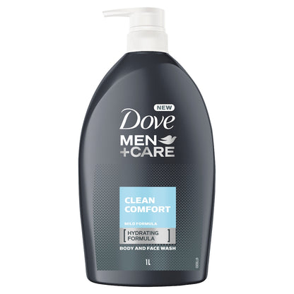 Dove Men+care Body & Face Wash Clean Comfort 1l