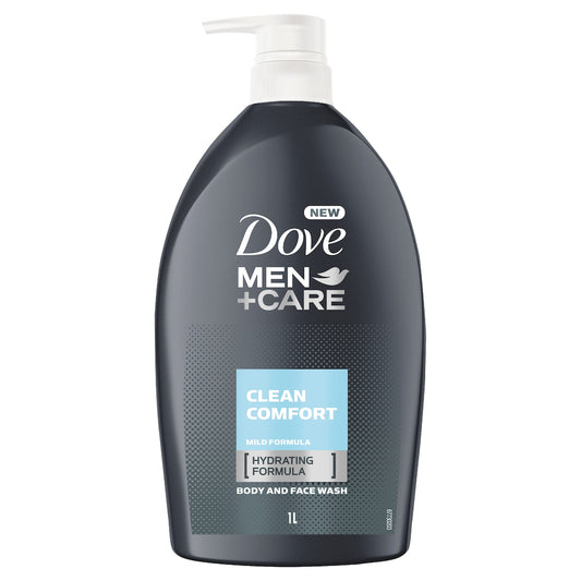 Dove Men+care Body & Face Wash Clean Comfort 1l