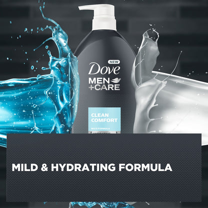 Dove Men+care Clean Comfort Body & Face Wash 1l