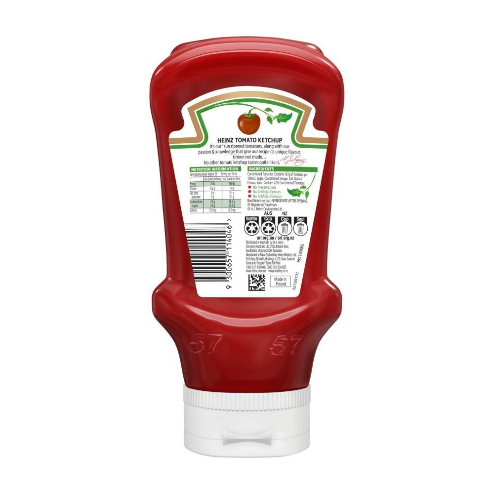 Heinz Ketchup Tomato Sauce - 500mL