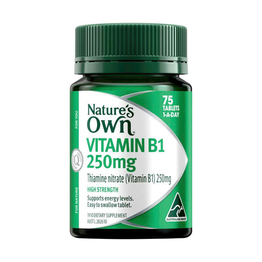 Nature's Own Vitamin B1 For Energy - 75 pack