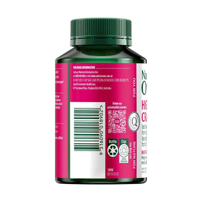 Nature's Own High Strength Cranberry 50000mg Capsules - 90 pack