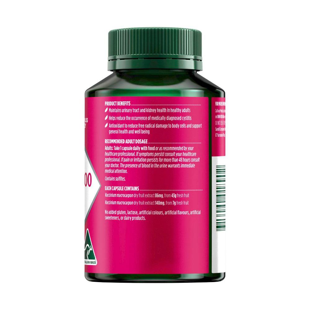 Nature's Own High Strength Cranberry 50000mg Capsules - 90 pack