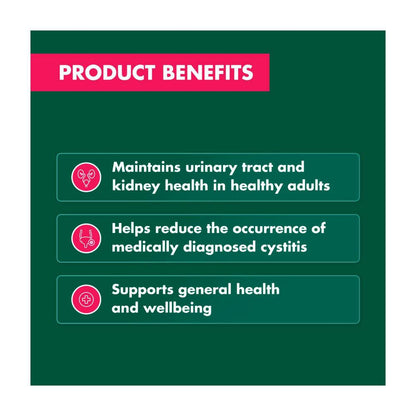 Nature's Own High Strength Cranberry 50000mg Capsules - 90 pack