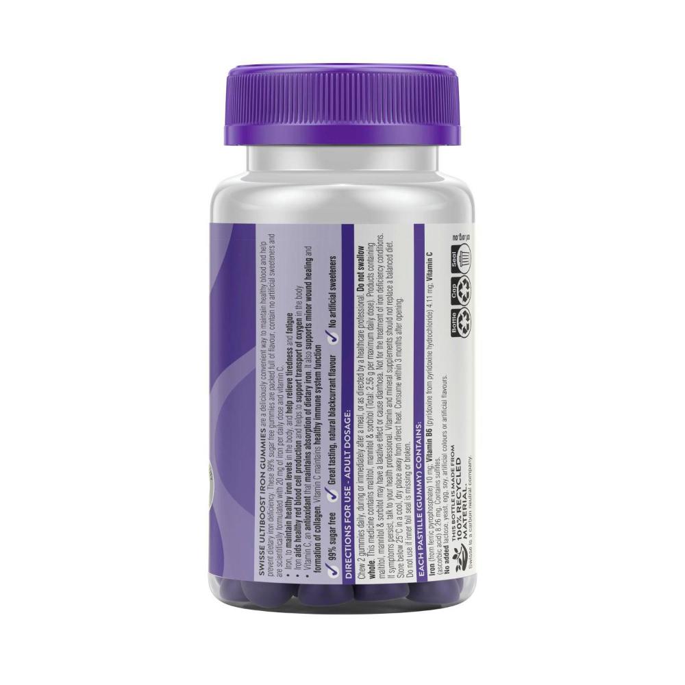 Swisse Ultiboost Iron Gummies For Women's Health - 50 pack