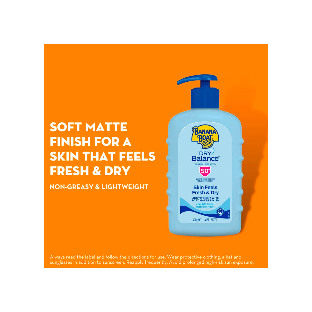 Banana Boat Dry Balance Spf50+ Sunscreen - 400g
