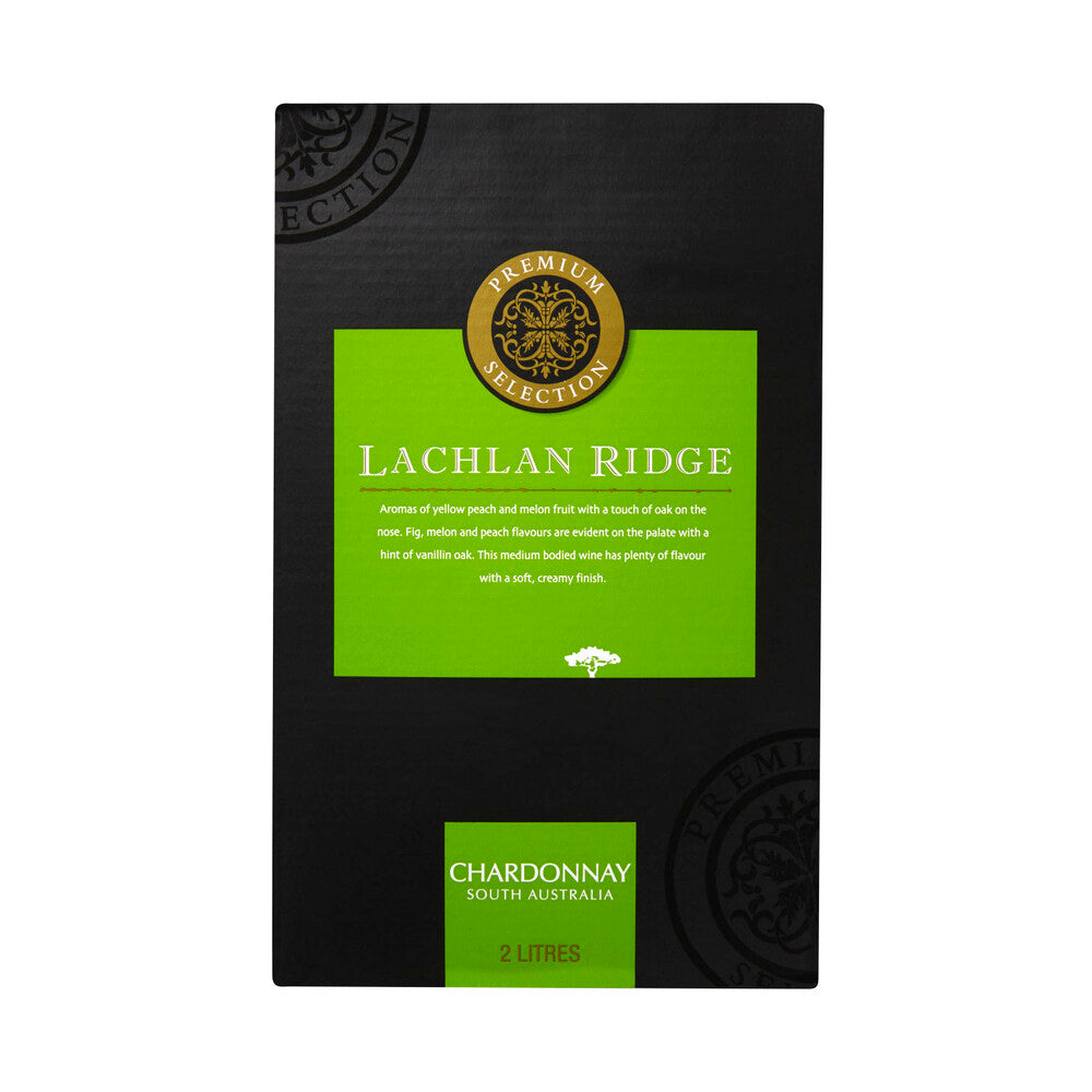 Lachlan Ridge Chardonnay Cask 2l - 1 Each